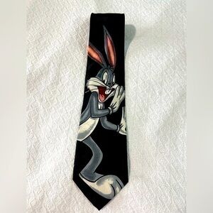 Bugs Bunny Neck Tie Vintage 90s Looney Tunes Men’s Neck Tie